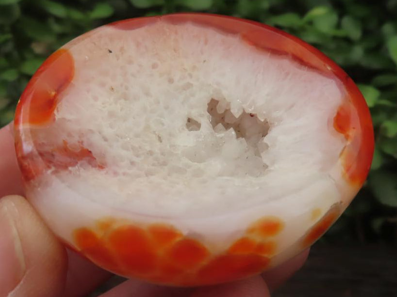 Polished Carnelian Bowl and Sphere - A Single Set -  x 1 From Madagascar