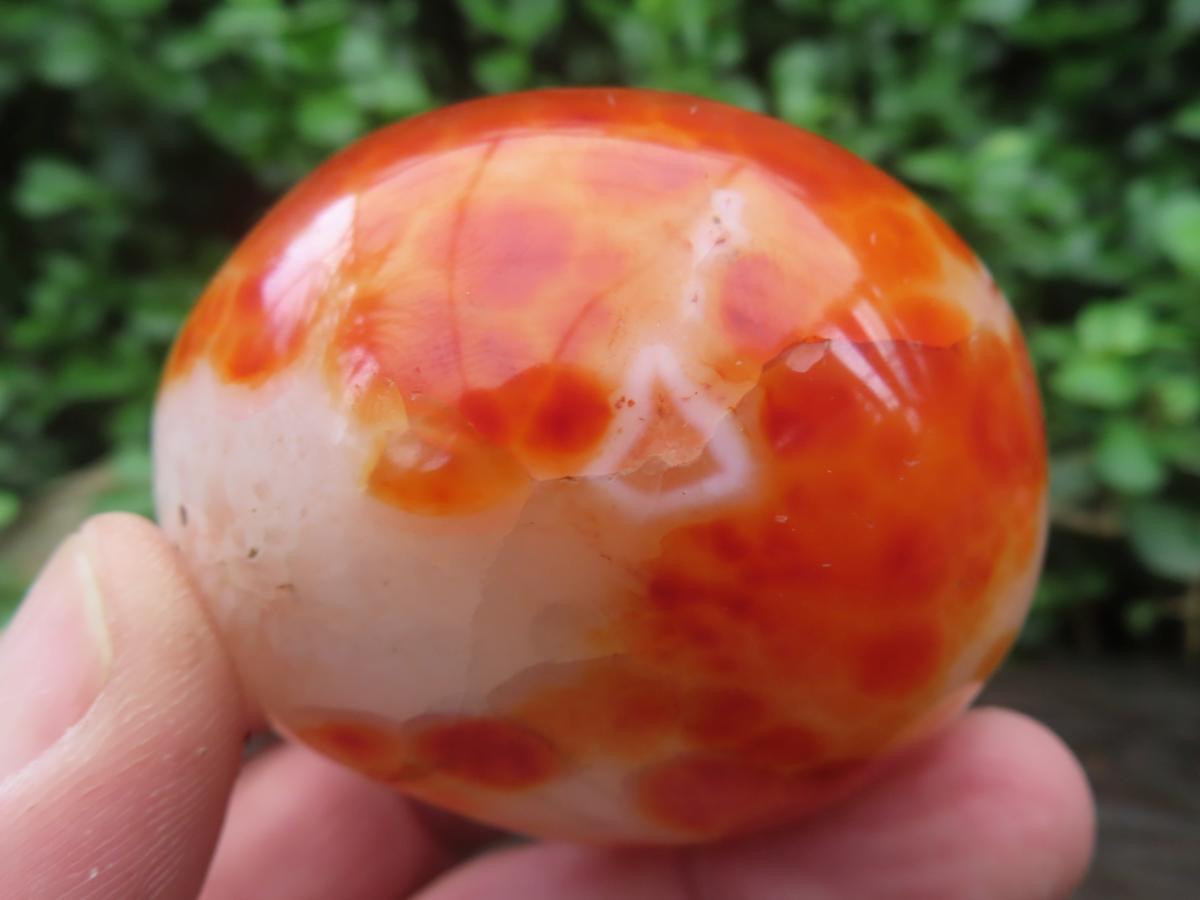 Polished Carnelian Bowl and Sphere - A Single Set -  x 1 From Madagascar