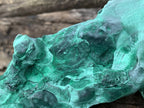 Natural Rare Silky Velvet Malachite Specimen x 1 From Kasompe, Congo