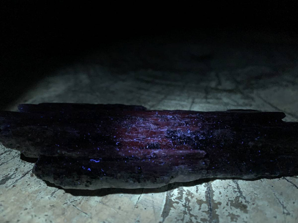 Natural Large Blue Kyanite with Biotite Mica Specimen x 1 From Karoi, Zimbabwe