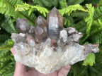 Natural Large Phantom Red Hematoid Quartz Crystal Cluster x 1 From Karoi, Zimbabwe