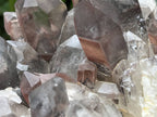 Natural Large Phantom Red Hematoid Quartz Crystal Cluster x 1 From Karoi, Zimbabwe