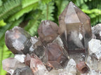 Natural Large Phantom Red Hematoid Quartz Crystal Cluster x 1 From Karoi, Zimbabwe