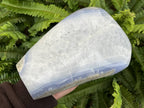 Polished XXL Blue Lace Agate Display Piece  x 1 From Nsanje, Malawi
