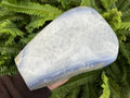 Polished XXL Blue Lace Agate Display Piece  x 1 From Nsanje, Malawi