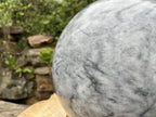 Polished XL Zebra Marble Sphere x 1 From Australia