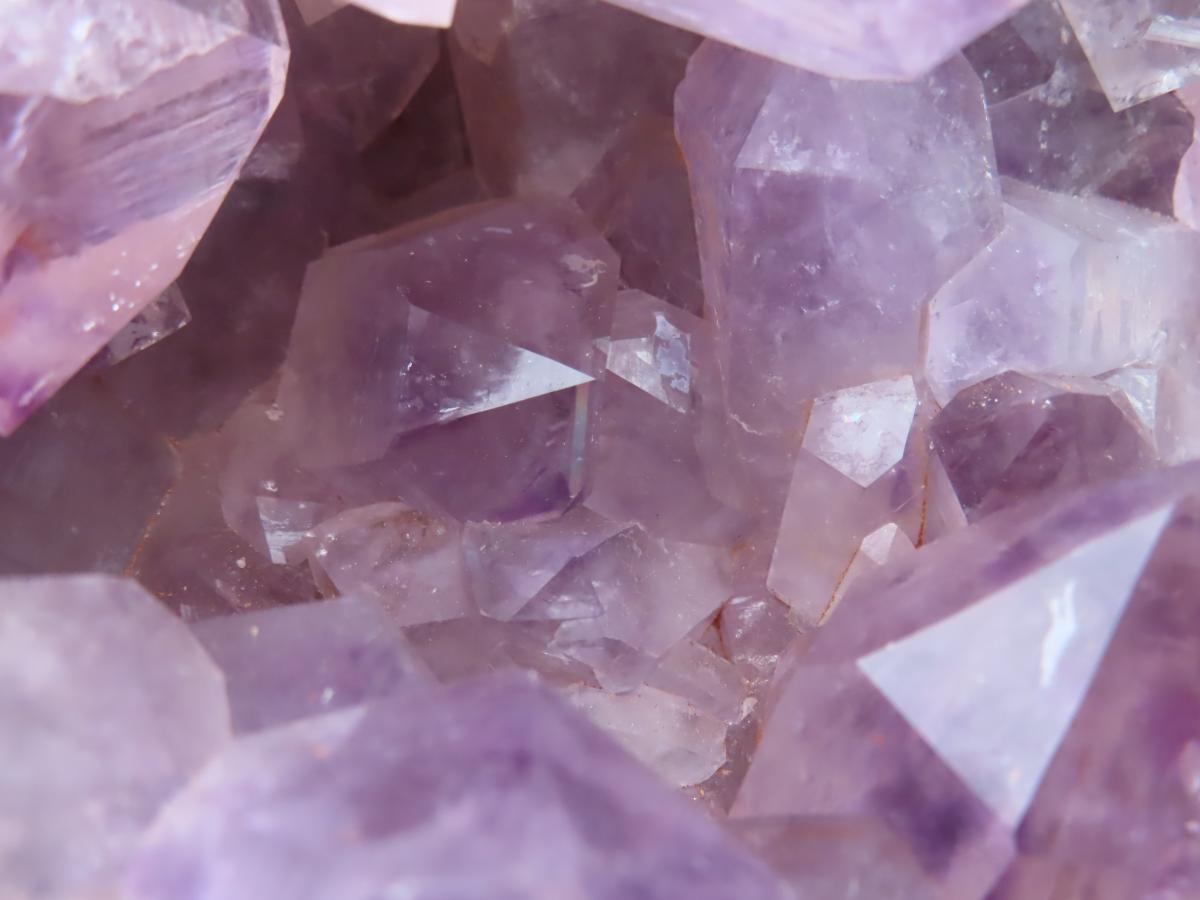 Natural XL Jacaranda Amethyst Quartz Geode x 1 From Mumbwa, Zambia