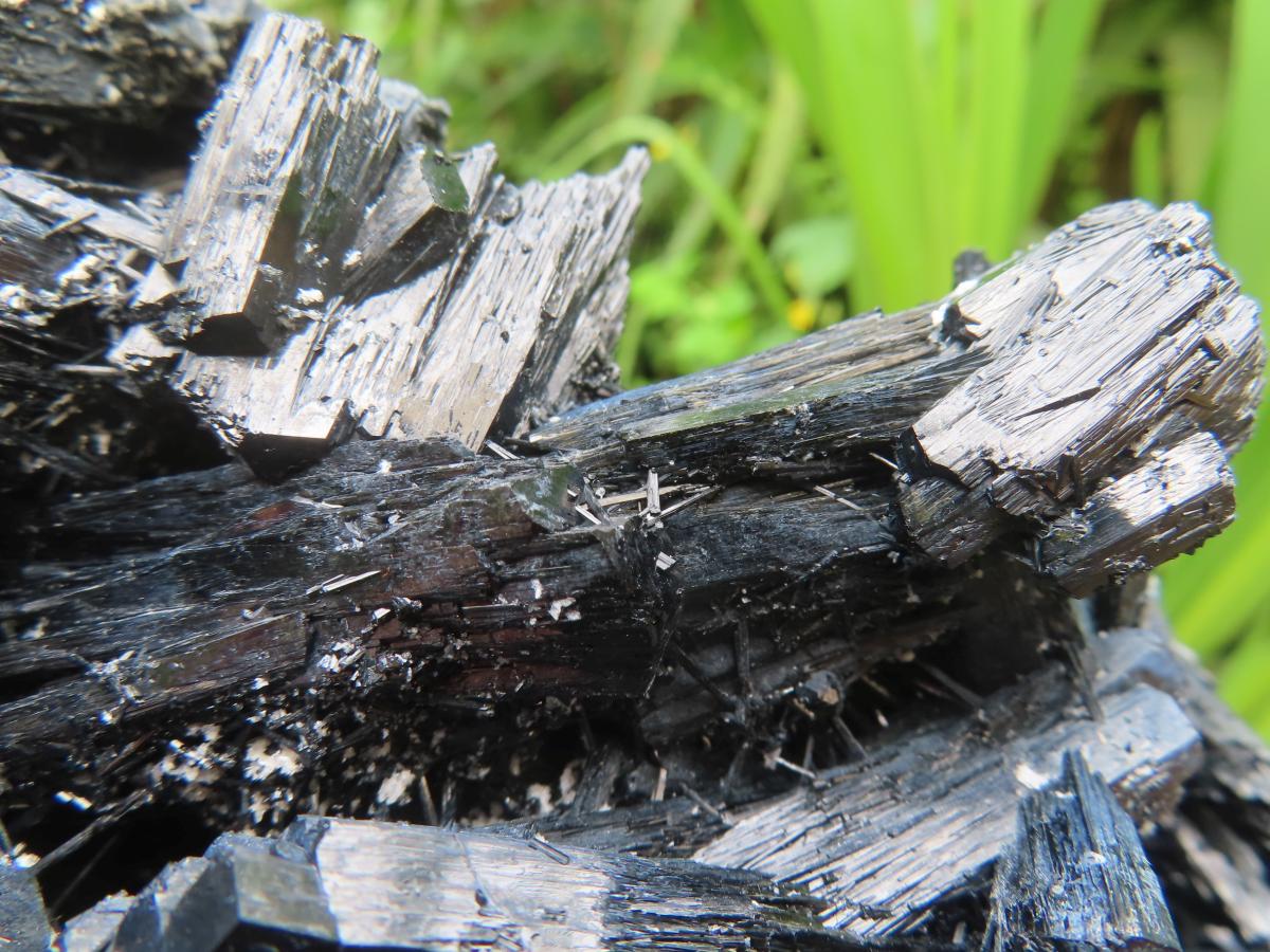 Natural Schorl Black Tourmaline Specimen x 1 From Erongo, Namibia