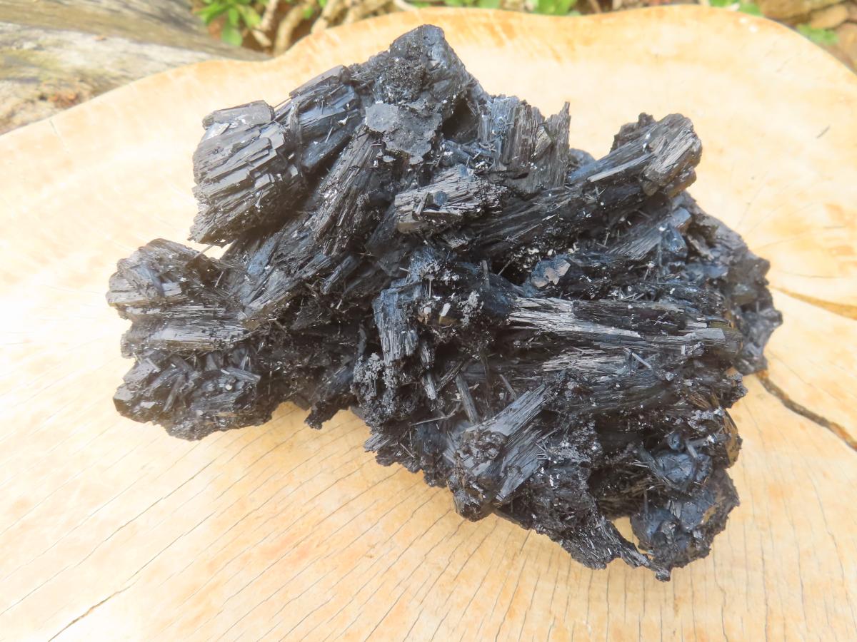 Natural Schorl Black Tourmaline Specimen x 1 From Erongo, Namibia