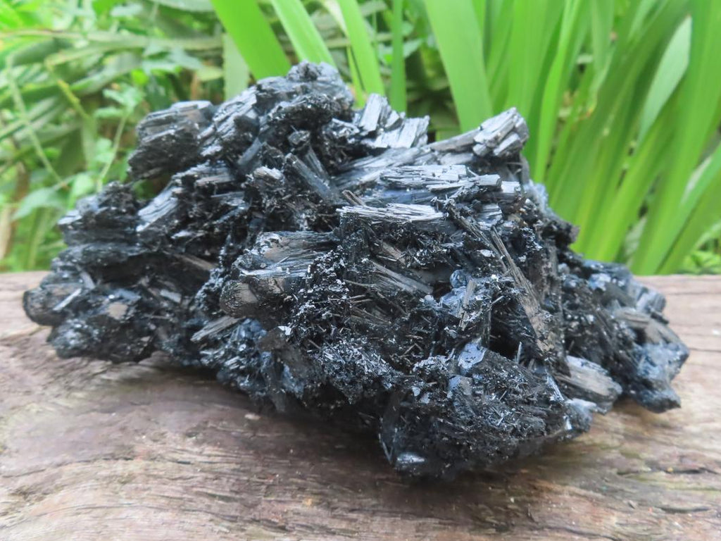 Natural Schorl Black Tourmaline Specimen x 1 From Erongo, Namibia