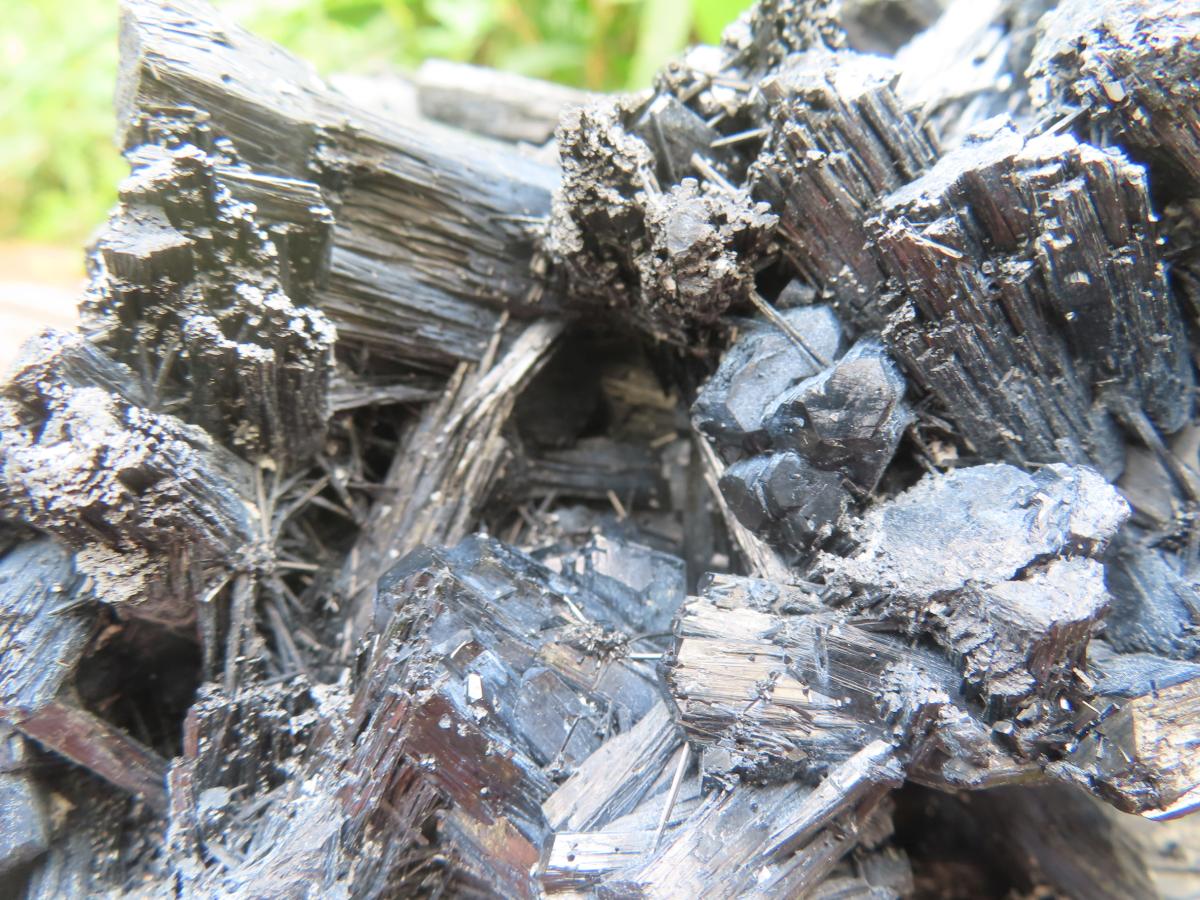 Natural Schorl Black Tourmaline Specimen x 1 From Erongo, Namibia