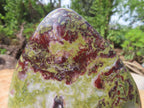 Polished Large Bastite Dragons Blood Stone Standing Free Form x 1 From Tshipise, South Africa