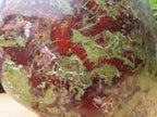 Polished Large Bastite Dragons Blood Stone Standing Free Form x 1 From Tshipise, South Africa