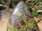 Polished Large Bastite Dragons Blood Stone Standing Free Form x 1 From Tshipise, South Africa