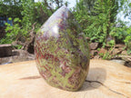 Polished Large Bastite Dragons Blood Stone Standing Free Form x 1 From Tshipise, South Africa