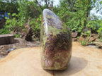 Polished Large Bastite Dragons Blood Stone Standing Free Form x 1 From Tshipise, South Africa