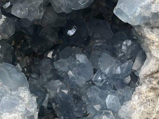 Natural Extra Large A Grade Celestite Geode Specimen x 1 From Sakoany, Madagascar