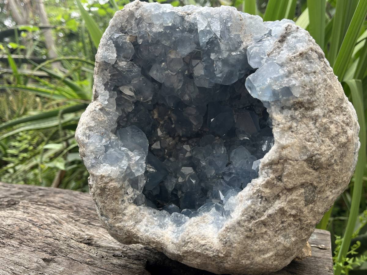 Natural Extra Large A Grade Celestite Geode Specimen x 1 From Sakoany, Madagascar