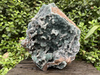 Natural Exquisite Drusy Quartz Coated Ball Malachite Stalactites on Dolomite Matrix Specimen x 1 From Kambove, Congo