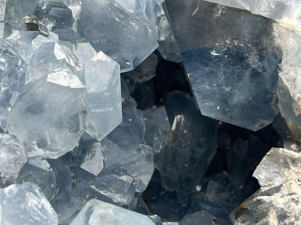 Natural Extra Large Celestite Geode Specimen x 1 From Sakoany, Madagascar