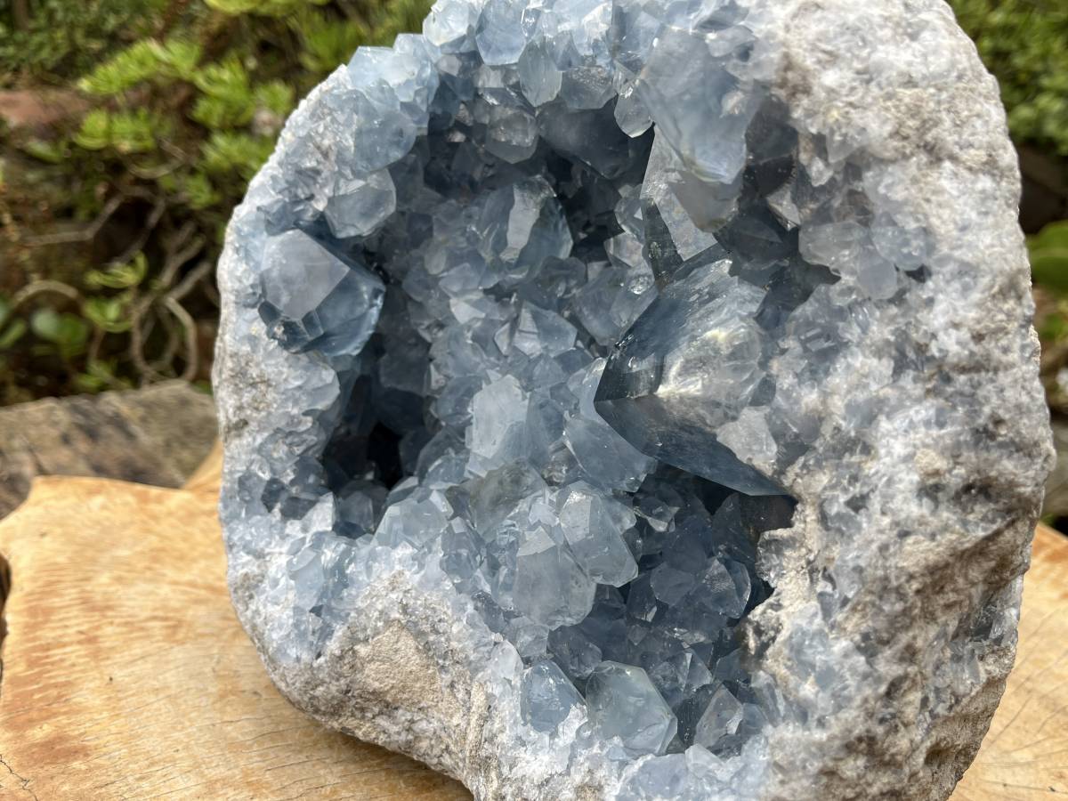 Natural Extra Large Celestite Geode Specimen x 1 From Sakoany, Madagascar