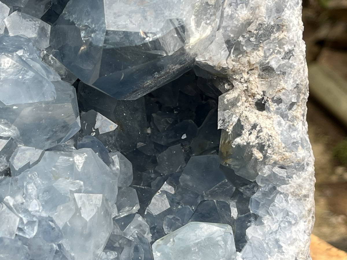 Natural Extra Large Celestite Geode Specimen x 1 From Sakoany, Madagascar