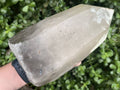Natural Smokey with Hyalite Opal and Rutile Quartz Crystal x 1 From Erongo, Namibia