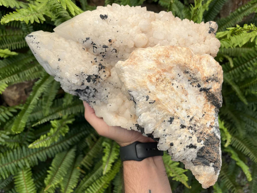 Natural XL Cascading Twin Pineapple Quartz Crystal Cluster x 1 From Madagascar