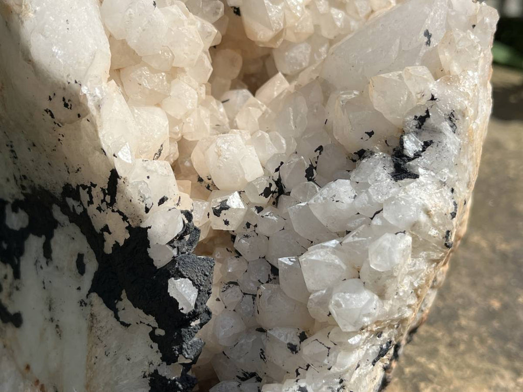 Natural XL Cascading Twin Pineapple Quartz Crystal Cluster x 1 From Madagascar