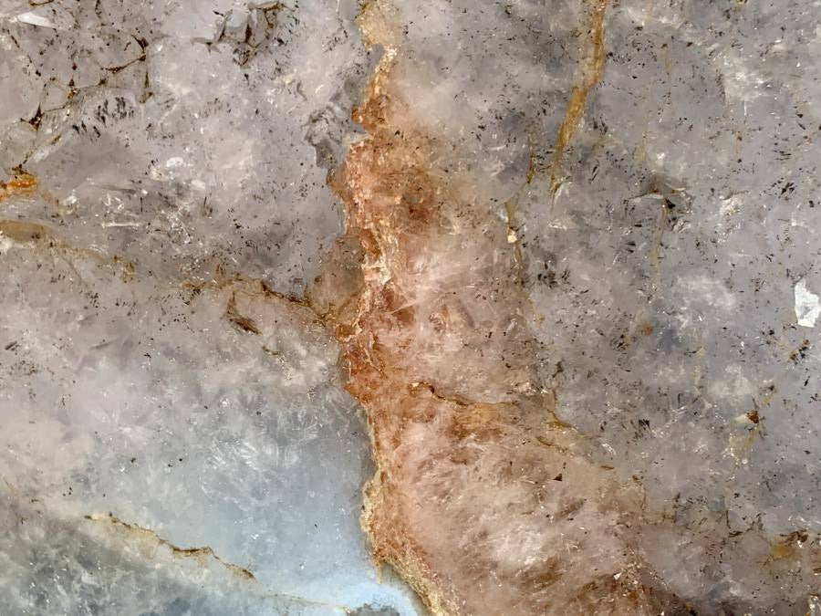 Polished XXL Agate Crystal Geode x 1 From Madagascar