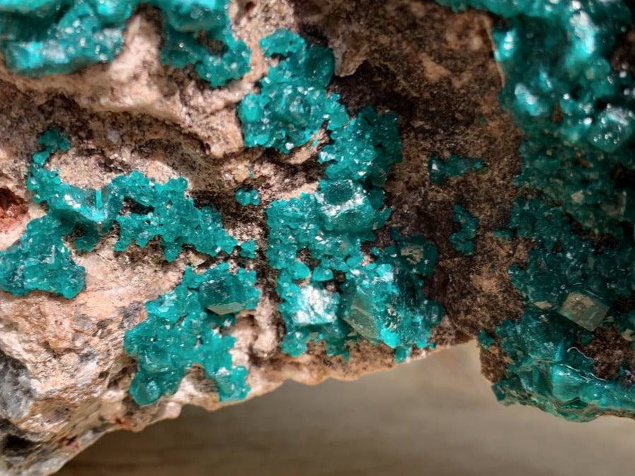 Natural 2nd Largest Dioptase Specimen in the World x 1 From Tantara, Congo