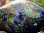 Polished Rare Azurite, Chrysocolla and Malachite Specimen x 1 From Kaokoveld, Namibia