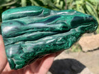 Polished Malachite Stalactite Specimen x 1 From Kolwezi, Congo