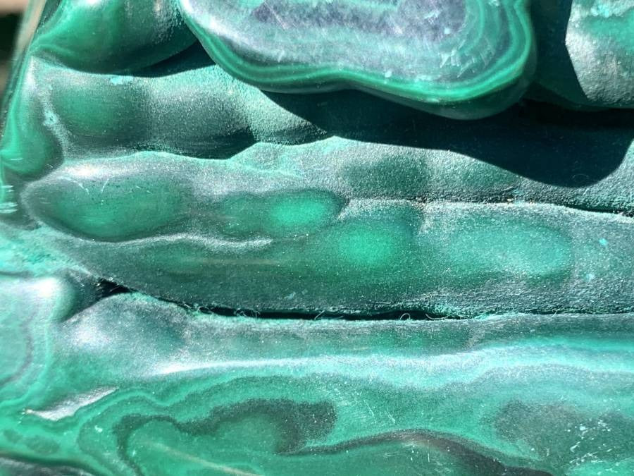 Polished Malachite Stalactite Specimen x 1 From Kolwezi, Congo