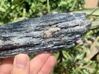 Natural Large Blue Kyanite with Biotite Mica Specimen x 1 From Karoi, Zimbabwe