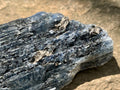 Natural Large Blue Kyanite with Biotite Mica Specimen x 1 From Karoi, Zimbabwe