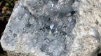 Natural Acicular Gemmy Celestite Mineral Specimen x 1 From Sakoane, Madagascar