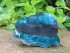 Natural Twin Shattuckite and Bornite Split Nodule x 1 From Kaokoveld, Namibia