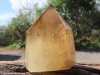 Polished Dark Smokey Citrine Crystal x 1 From Madagascar