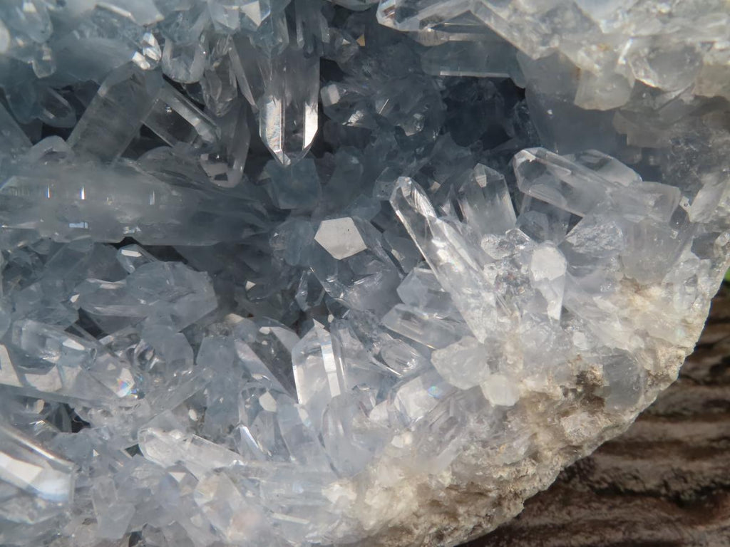 Natural Acicular Crystal Blue Celestite x 1 From Sakoany, Madagascar