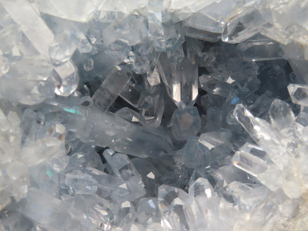 Natural Acicular Crystal Blue Celestite x 1 From Sakoany, Madagascar