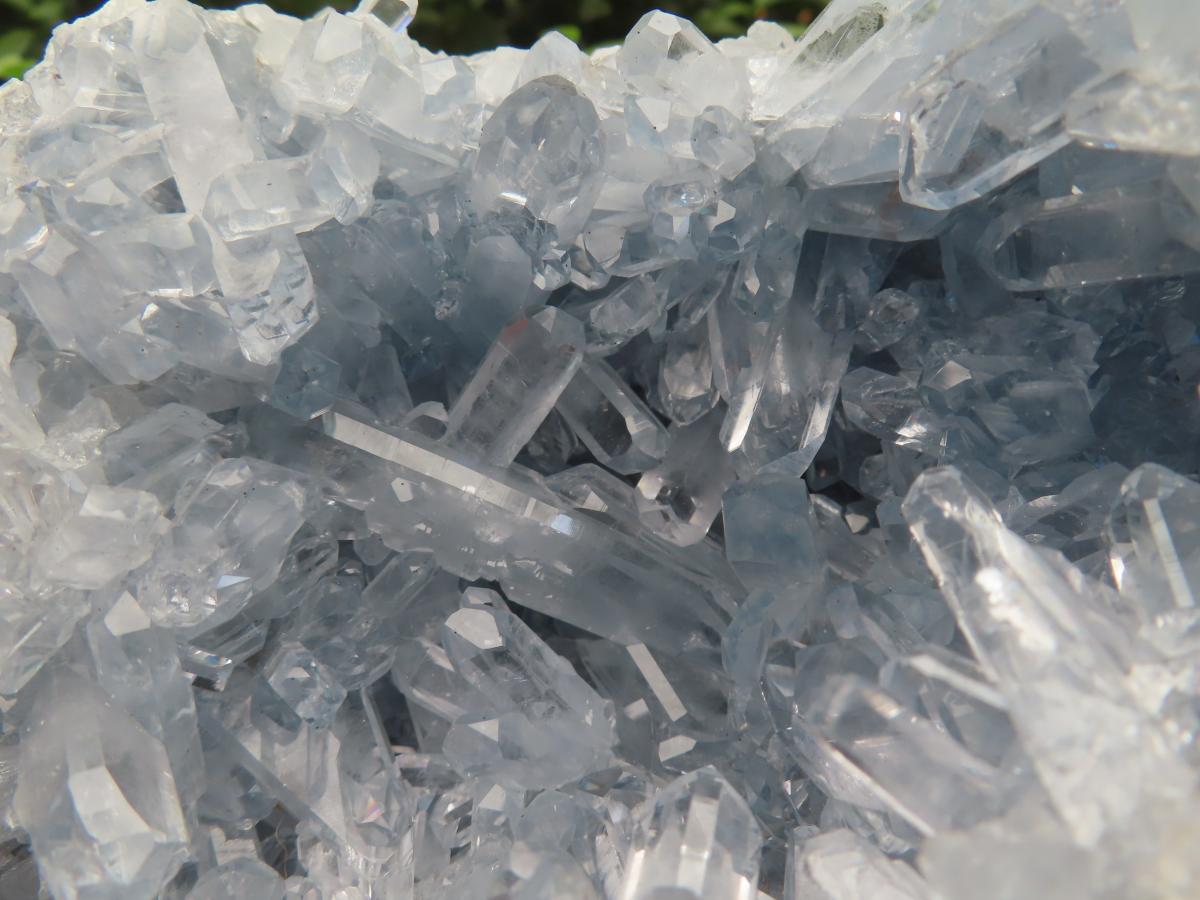 Natural Acicular Crystal Blue Celestite x 1 From Sakoany, Madagascar