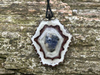 Hand Made Double Shell And Sodalite Pendant x 1 From South Africa