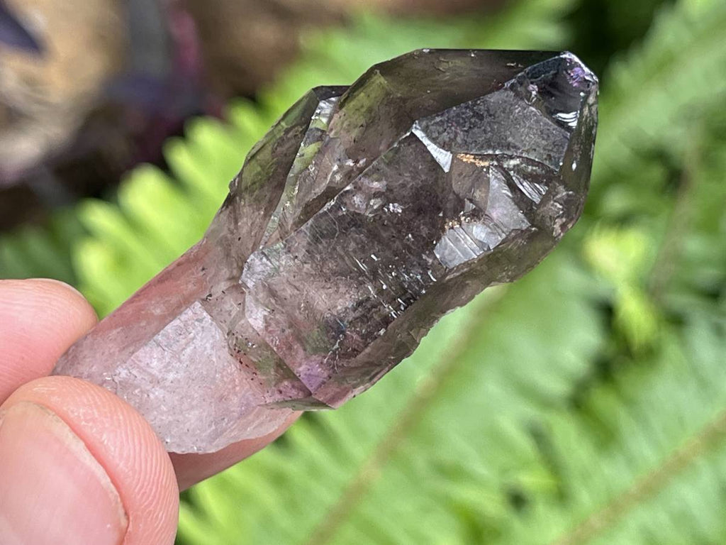 Natural Smokey Amethyst Window Sceptre x 1 From Brandberg, Namibia