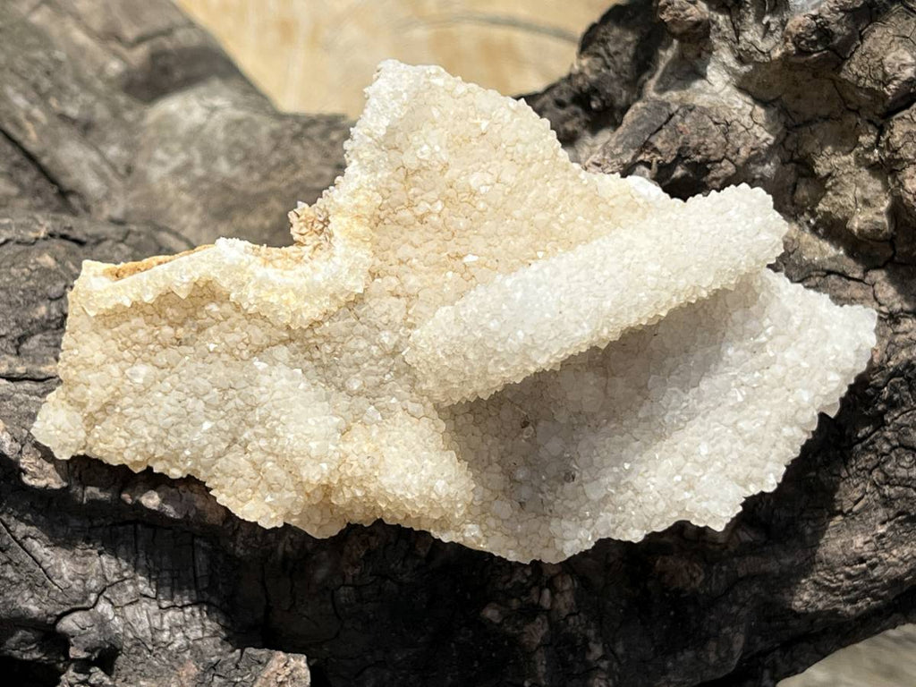 Natural Tabular Drusy Quartz Coated Calcite x 1 From Albert's Mountain, Lesotho