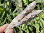 Natural Fluorescent Triple Terminated Spearhead Calcite x 1 From Albert's Mountain, Lesotho