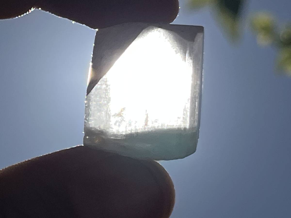 Natural Pair Of Silver Topaz Crystals x 1 From Erongo, Namibia
