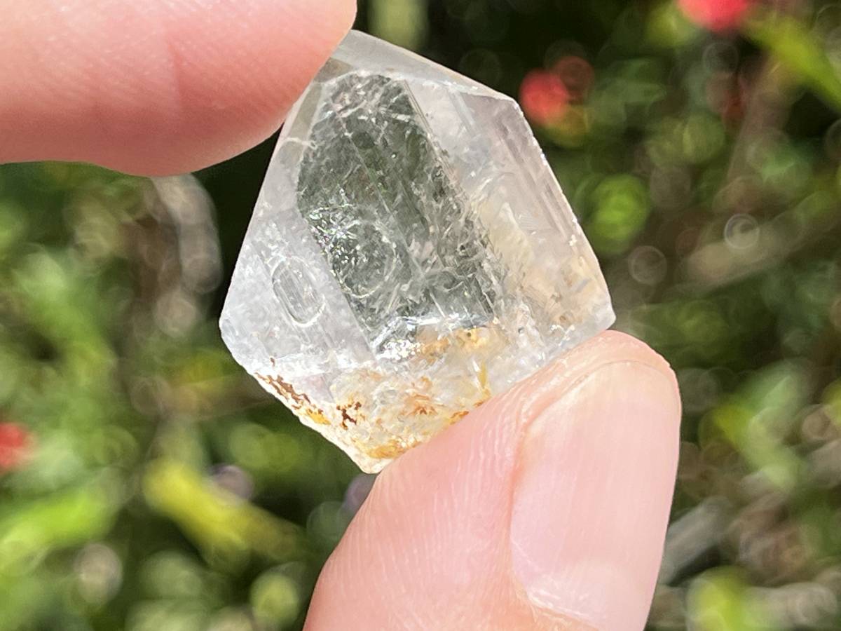 Natural Pair Of Silver Topaz Crystals x 1 From Erongo, Namibia