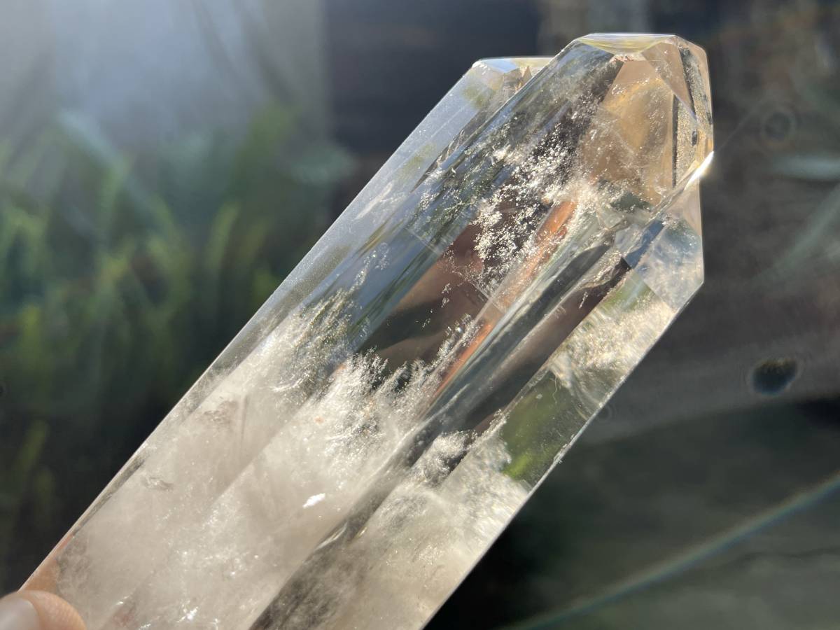 Polished Triplet Optic Smokey Quartz Crystal x 1 From Anzojorabe, Madagascar