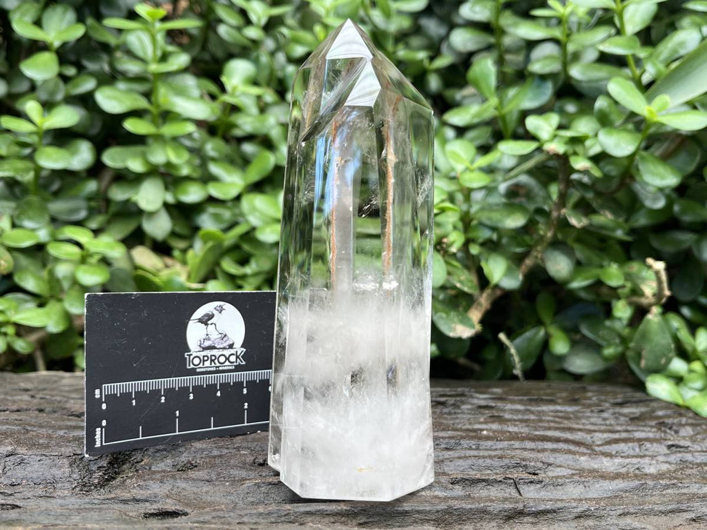 Polished Triplet Optic Smokey Quartz Crystal x 1 From Anzojorabe, Madagascar